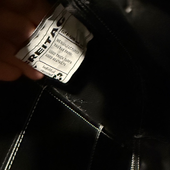 Freitag BACKPACK BAG F201 PETE ALL BLACK